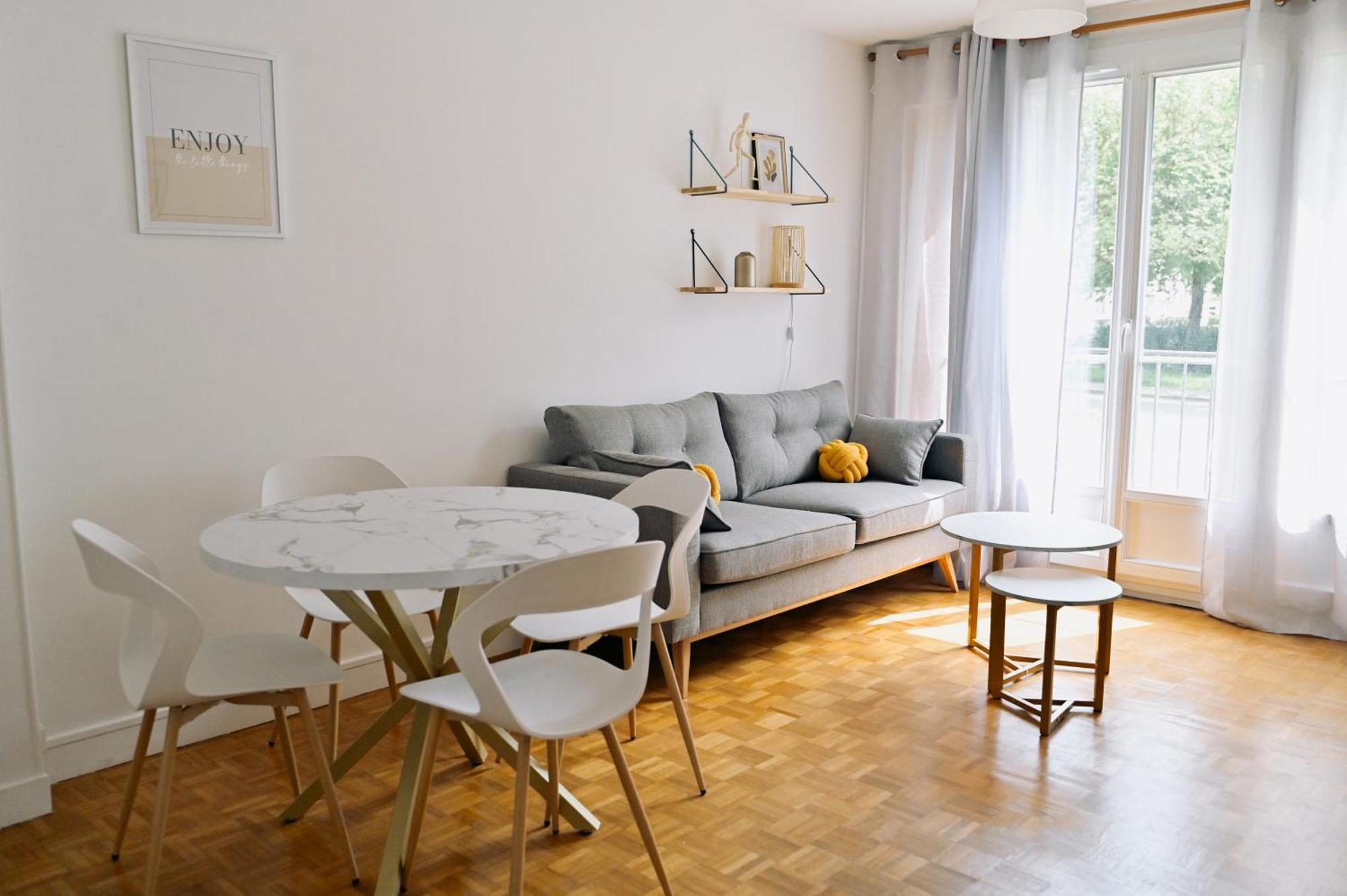 Appartement T3 Cosy A Compiègne Zewnętrze zdjęcie
